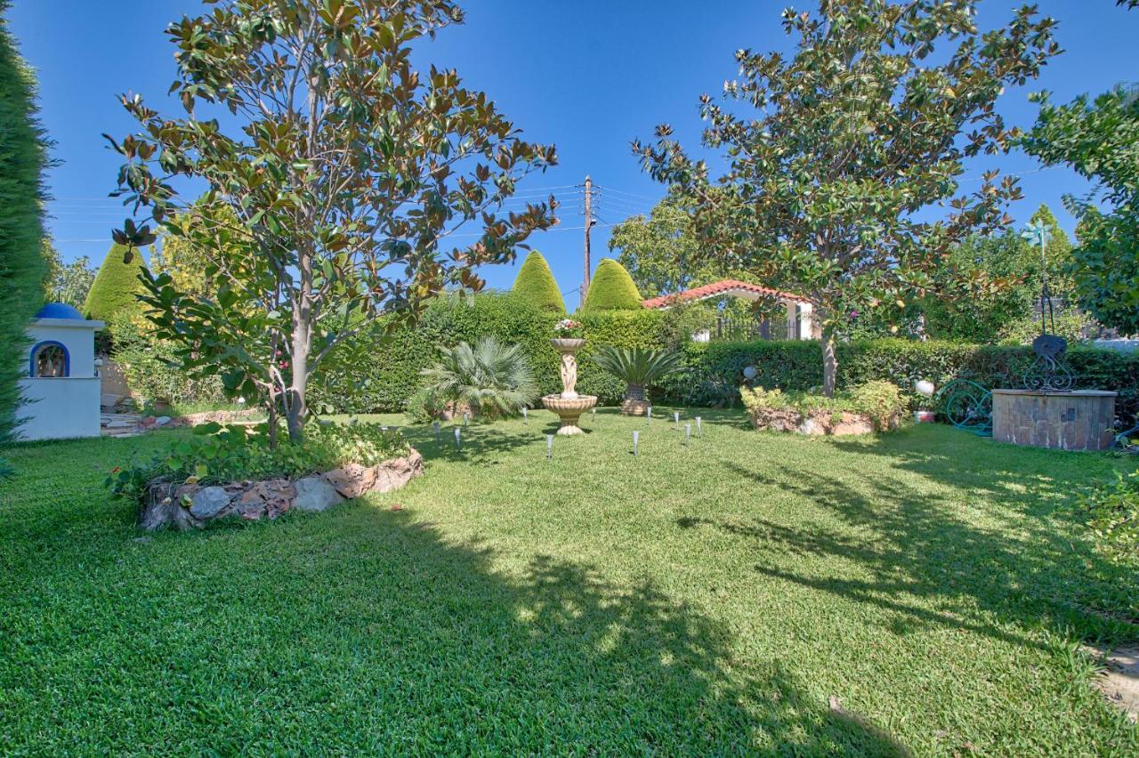 Vacation And Relaxation Home Oropos Nea Palatia Bagian luar foto