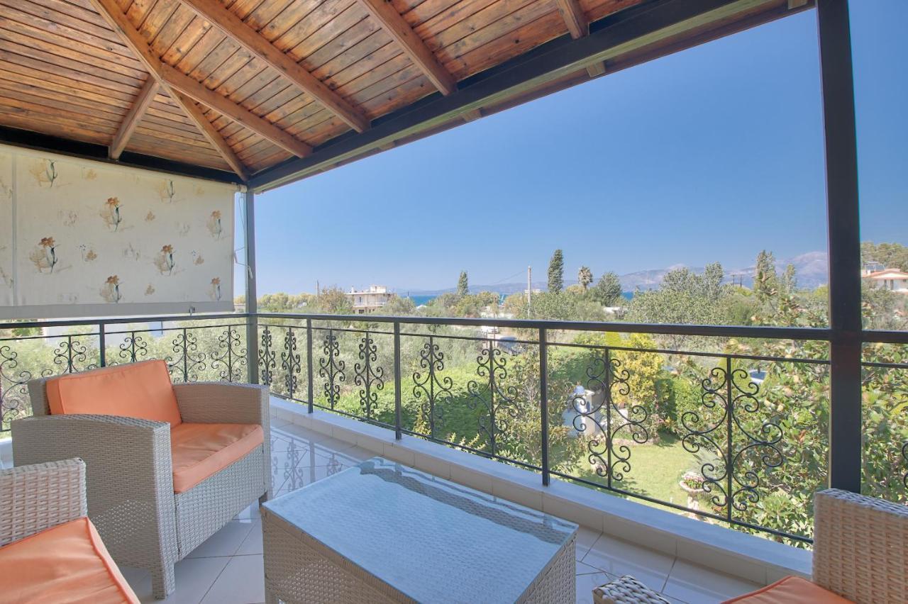 Vacation And Relaxation Home Oropos Nea Palatia Bagian luar foto