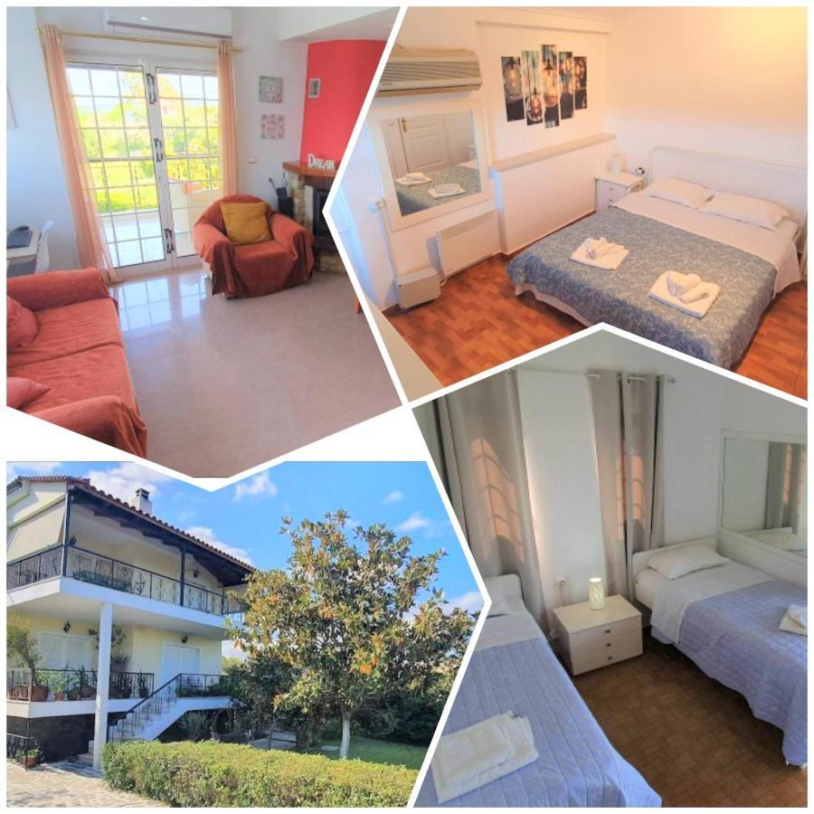 Vacation And Relaxation Home Oropos Nea Palatia Bagian luar foto
